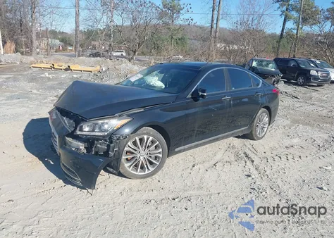 2015 Hyundai Genesis 3.8 from USA, damaged, VIN KMHGN4JE6FU032224